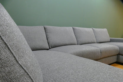 Refurbished Grote U Bank Pronto Florance Grijs