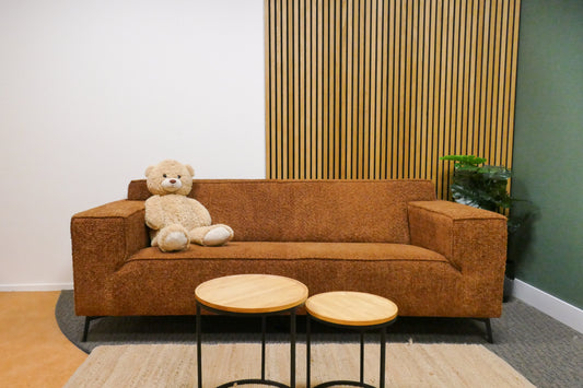 Refurbished 3 Zits Bank Pronto Terzo Oranje Bruin