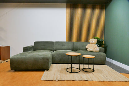 Refurbished Montel Miles Chaise Longue Groen