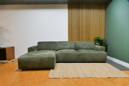 Refurbished Montel Miles Chaise Longue Groen