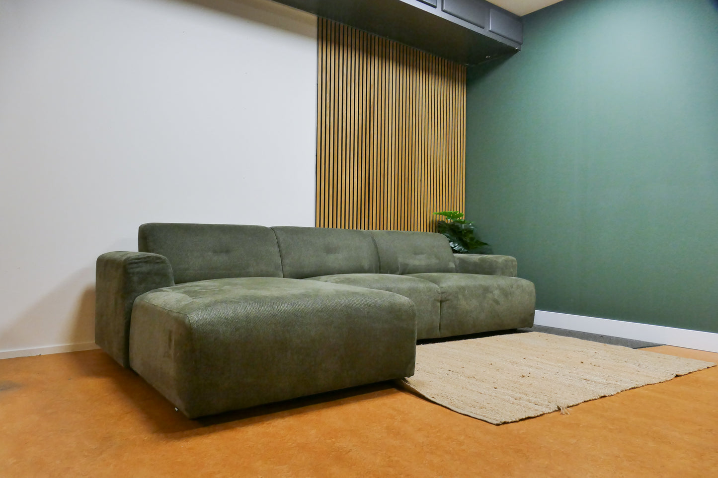 Refurbished Montel Miles Chaise Longue Groen