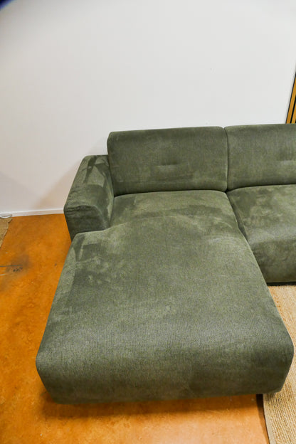 Refurbished Montel Miles Chaise Longue Groen