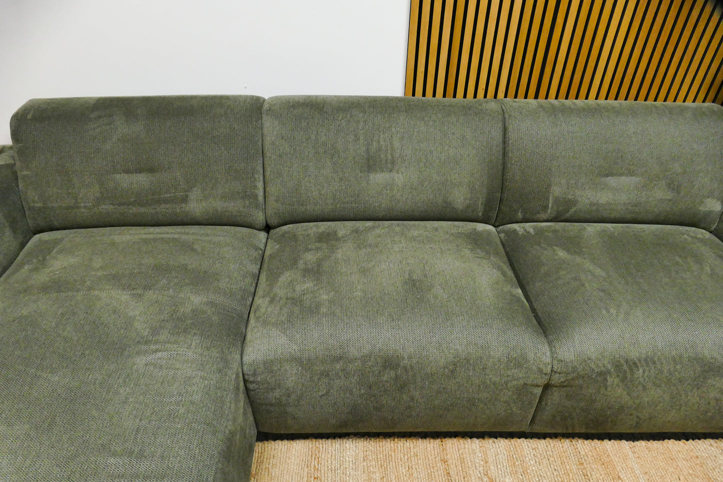 Refurbished Montel Miles Chaise Longue Groen