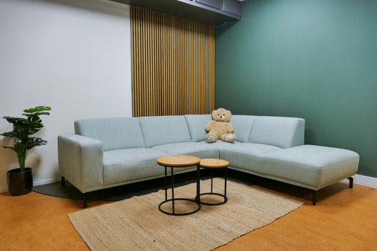 Refurbished Montel Hoekbank Viano Mint