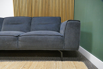 Refurbished Moderne Chaise Longue Blauw