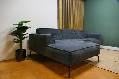 Refurbished Moderne Chaise Longue Blauw