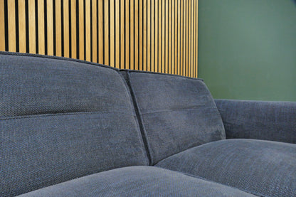 Refurbished Moderne Chaise Longue Blauw