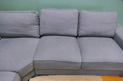 Refurbished Grote Hoekbank Antraciet