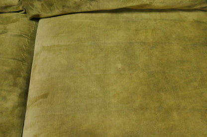 Refrubished Hoekbank Lounge Velvet Groen