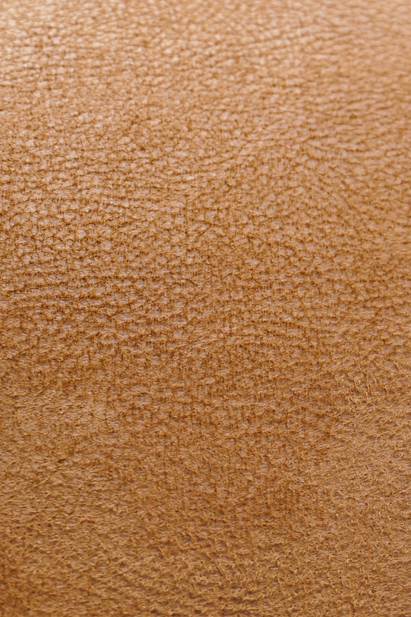 Refurbished Chaise longue Microvezel Cognac