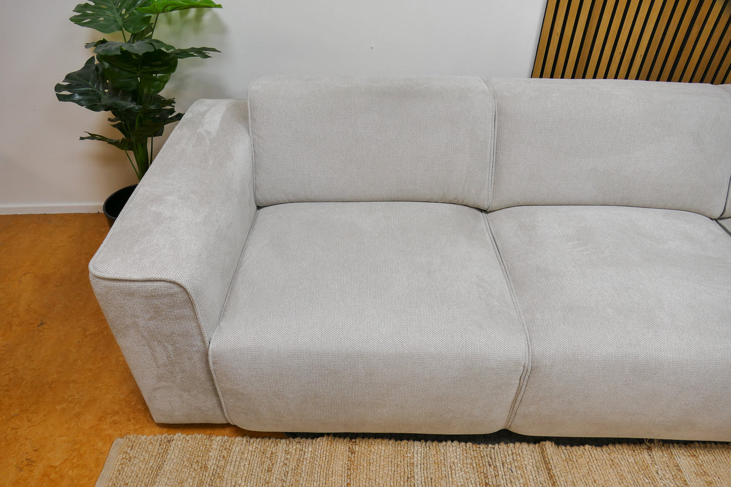 Refurbished Hoekbank Beige ByFonq Stretch