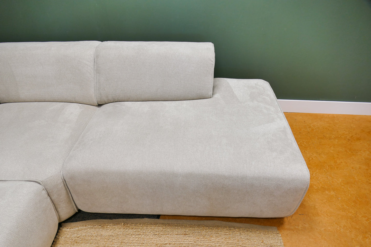 Refurbished Hoekbank Beige ByFonq Stretch