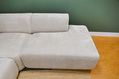 Refurbished Hoekbank Beige ByFonq Stretch