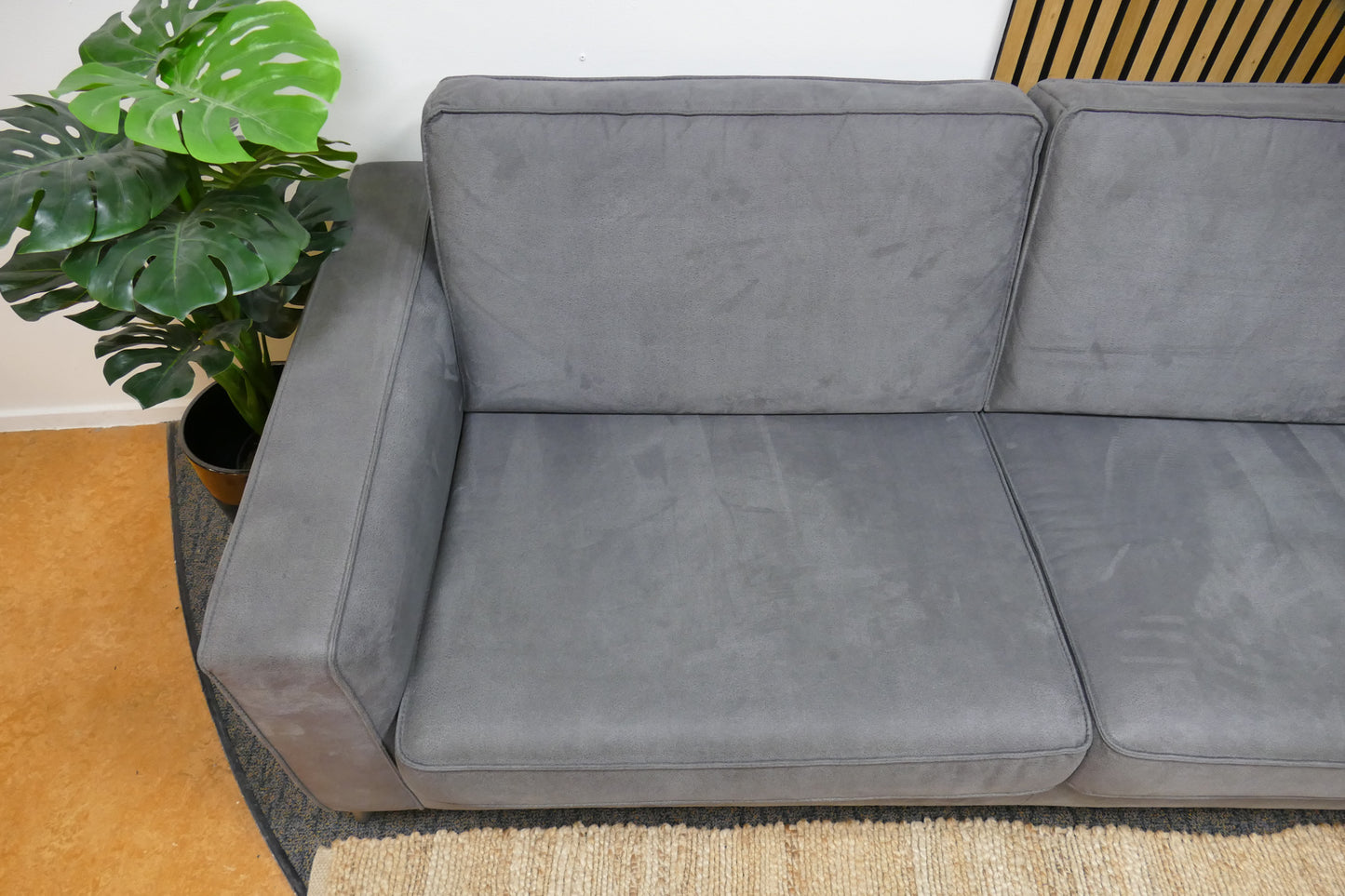 Refurbished Montel 2,5-Zits Microvezel Grijs