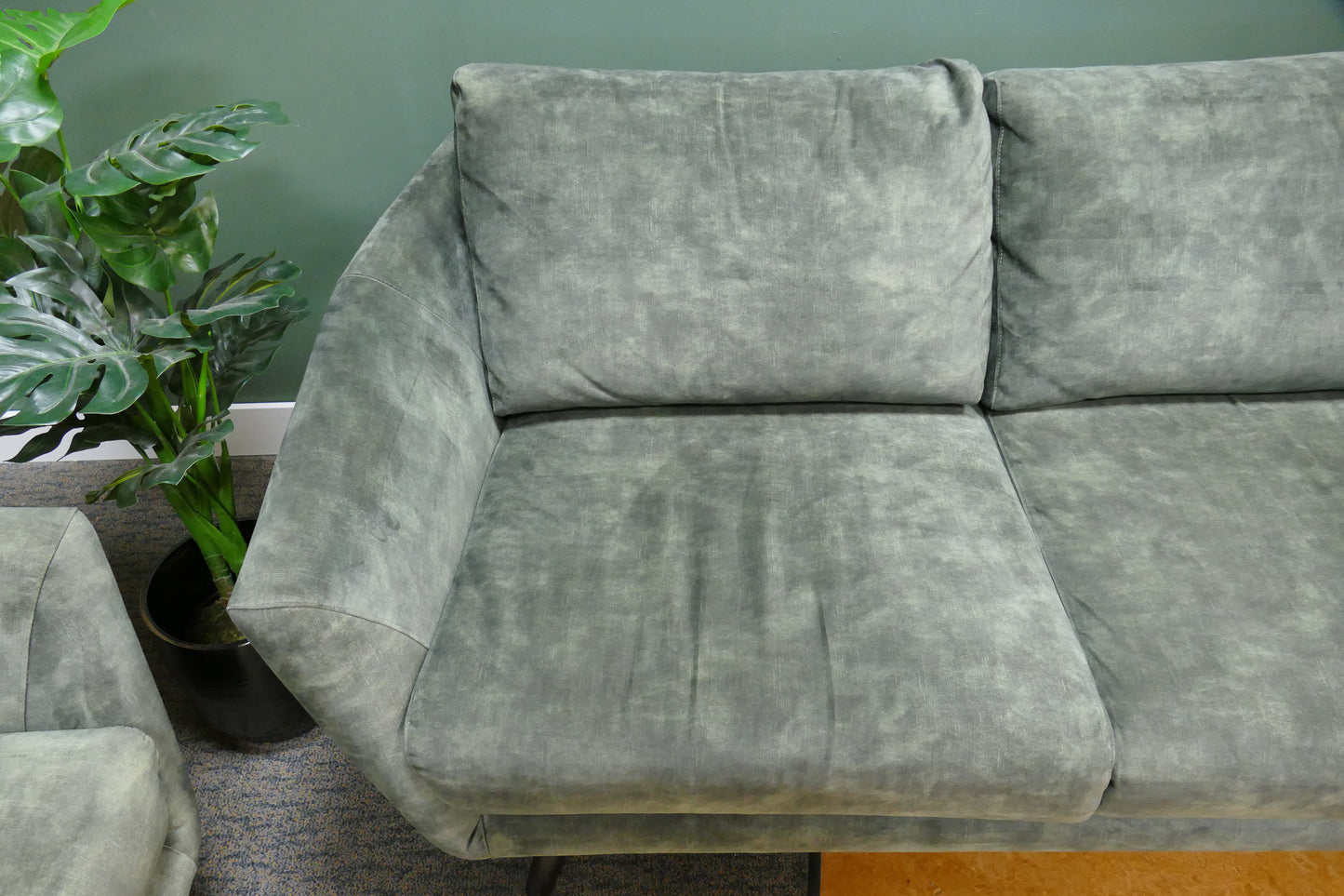Refurbished Xooon set velvet groen