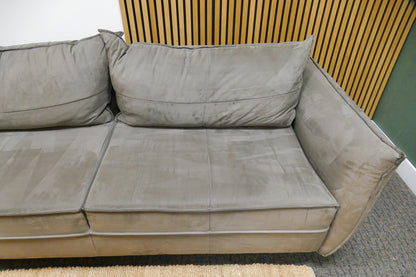 Refurbished 3 Zits Bank Urban Sofa Microvezel Grijs