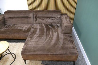 Refurbished Chaise Longue Bruin Iris