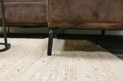 Refurbished Chaise Longue Bruin Iris