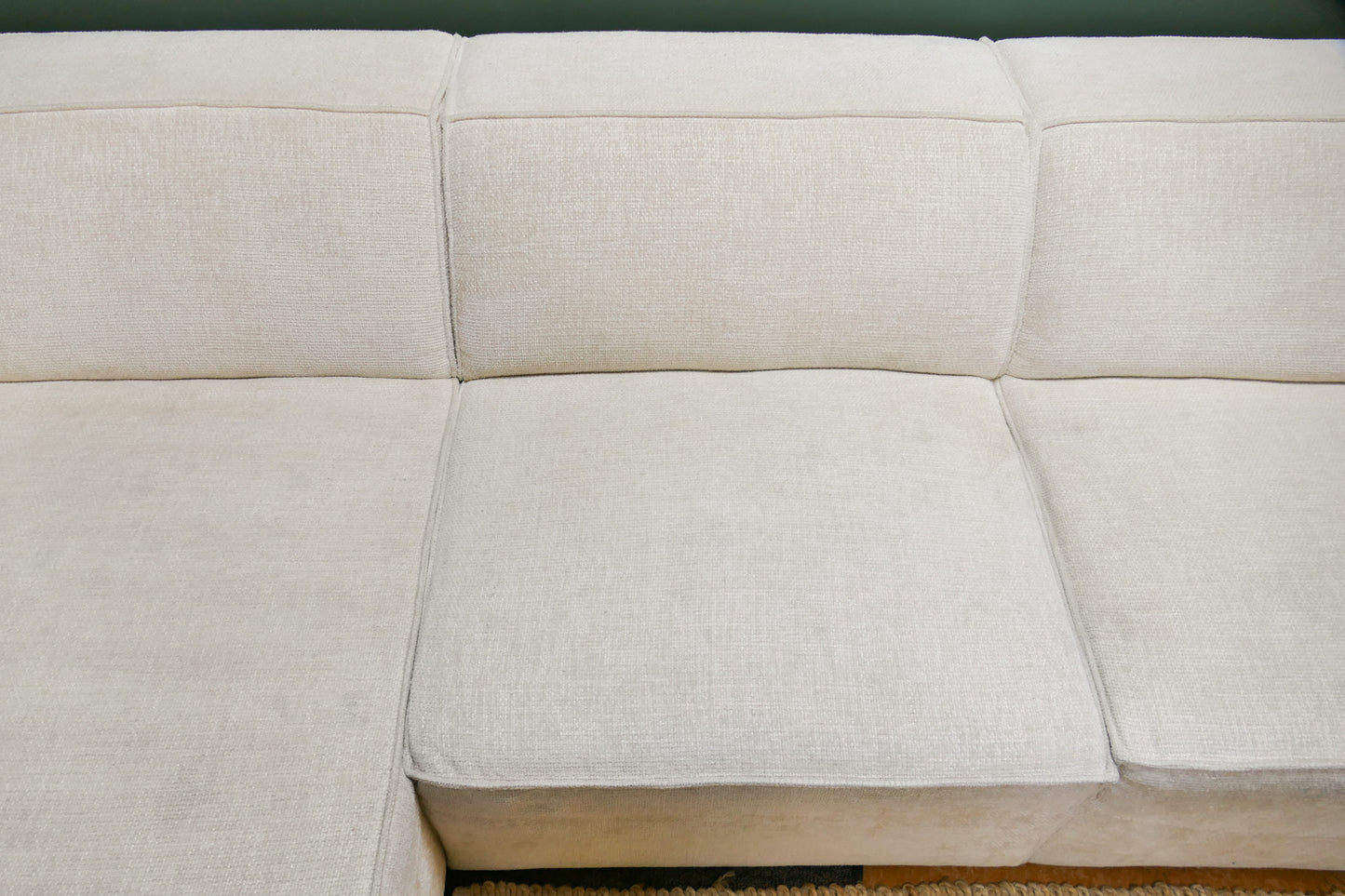 Refurbished Ronde Chaise Longue Micadoni Beige