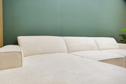 Refurbished Ronde Chaise Longue Micadoni Beige