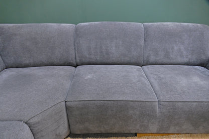 Refurbished Moderne Hoekbank Antraciet