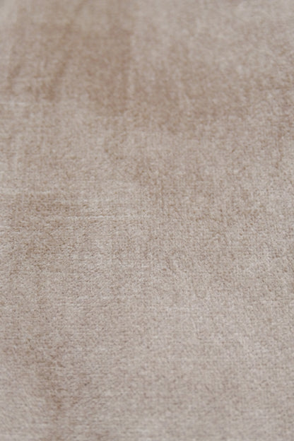 Refurbished Hoekbank Velvet Zandroze