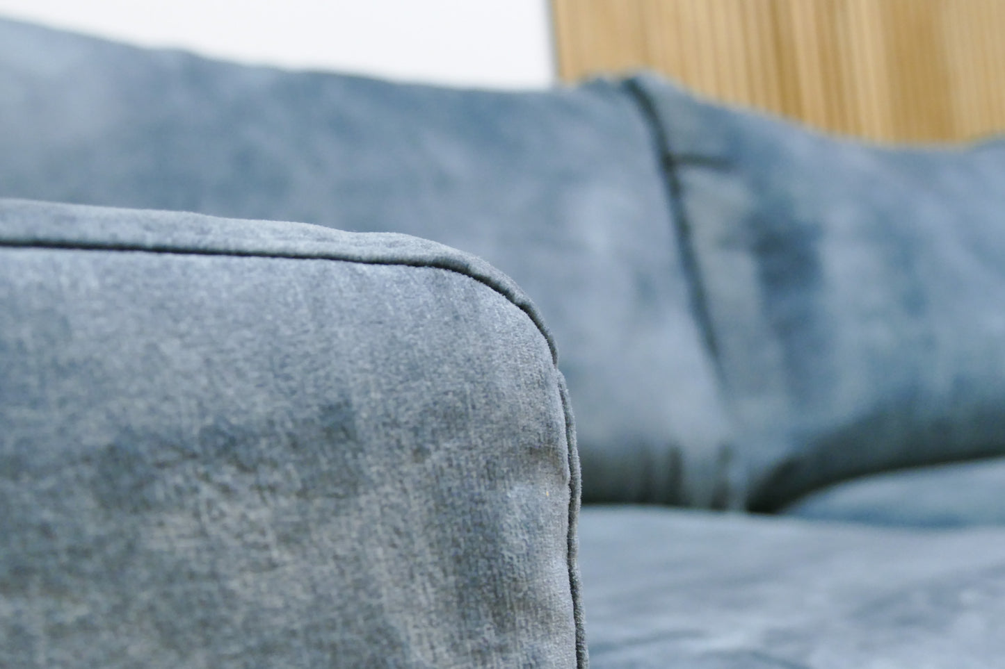 Refurbished Chaise Longue Velvet Turquoise