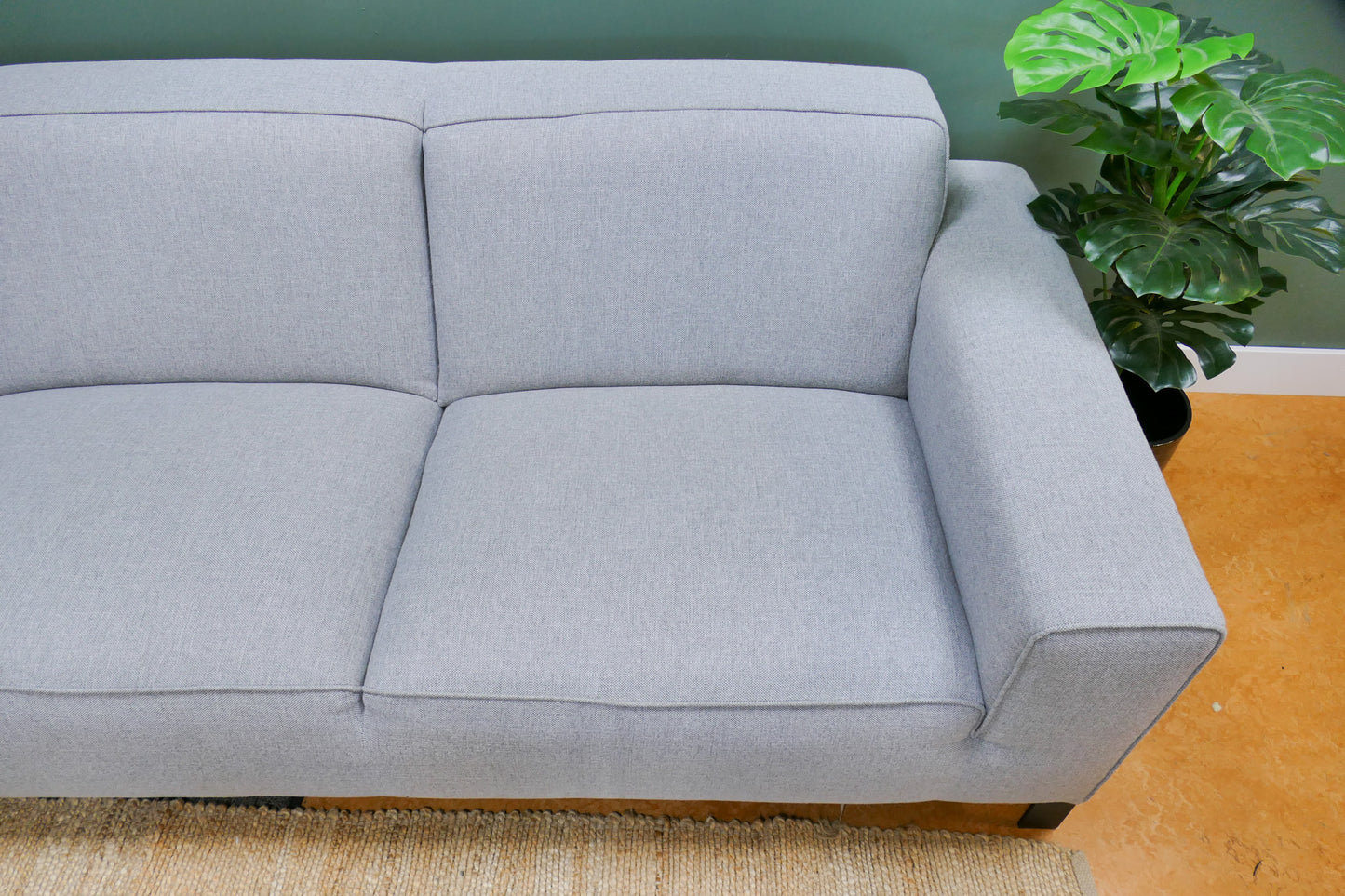 Refurbished Chaise Longue Loods 5 Lichtgrijs