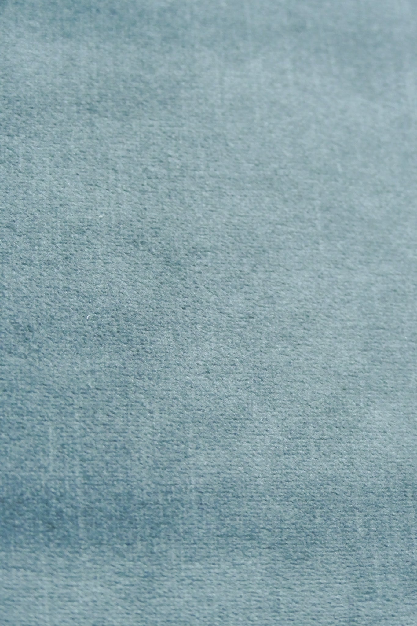 Refurbished Hoekbank Velvet Turquoise