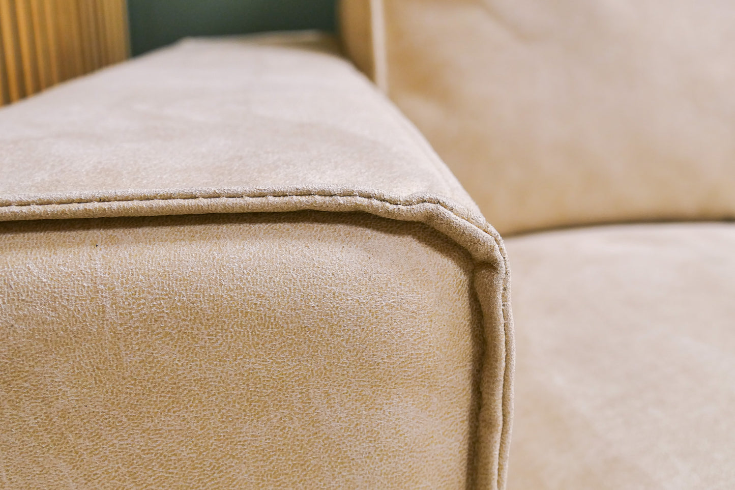 Refurbished U-Bank De Bommel Crème/Beige Microvezel