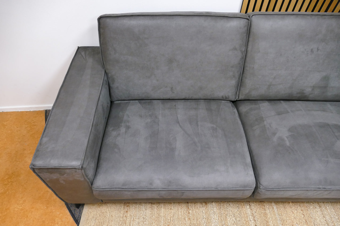 Refurbished 2,5-Zits Pronto Microvezel Antraciet