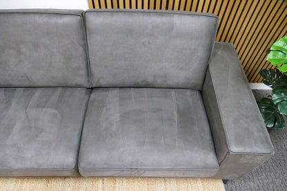 Refurbished 2,5-Zits Pronto Microvezel Antraciet