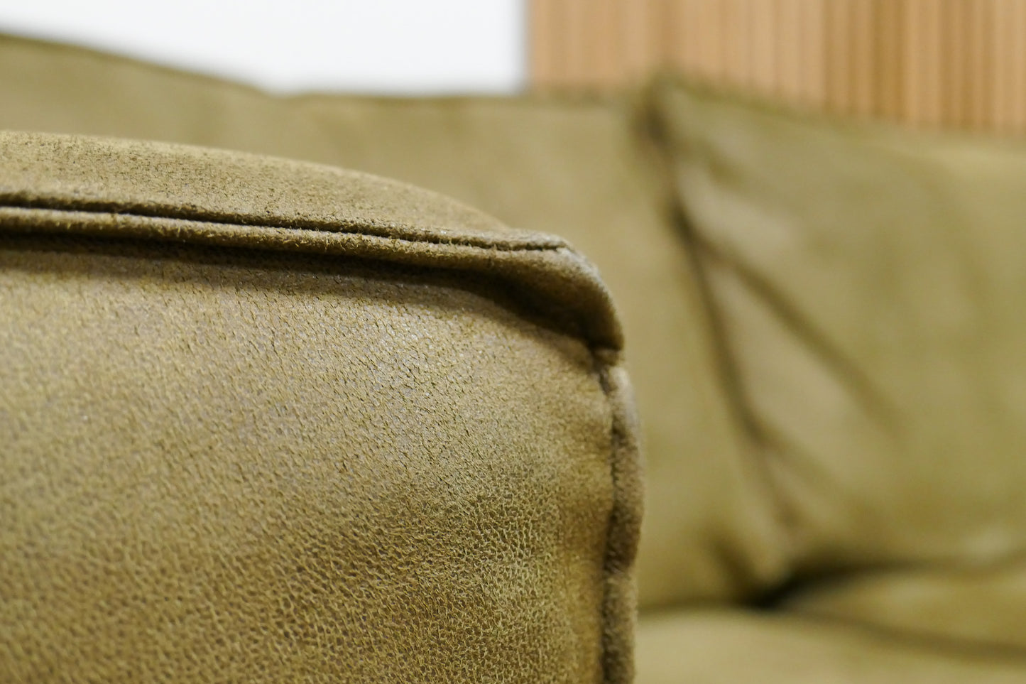 Refurbished Chaise Longue Sandes Wonen Microvezel Groen
