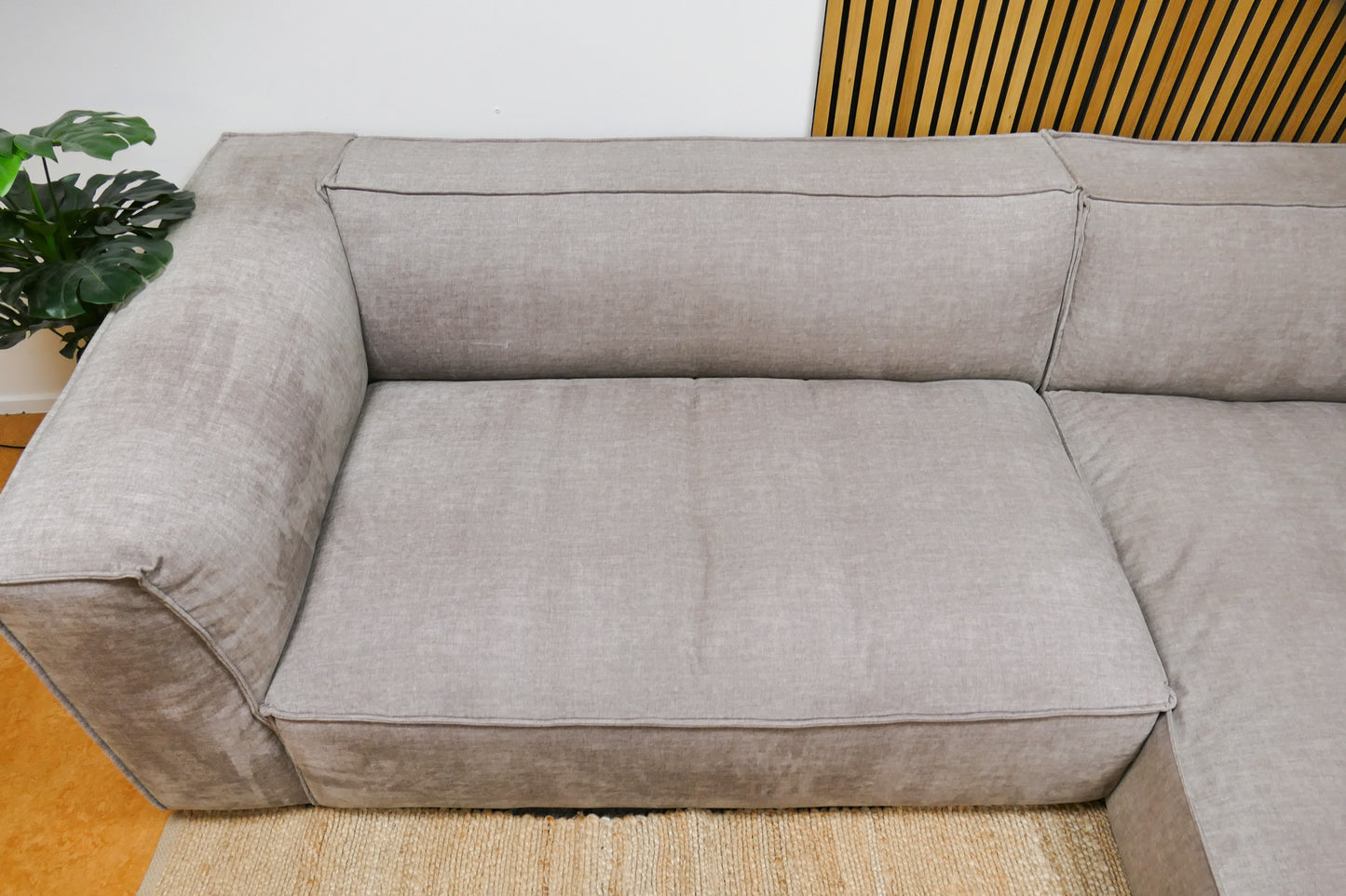 Refurbished Chaise Longue Zitmaxx Elektrisch Verstelbaar Greige