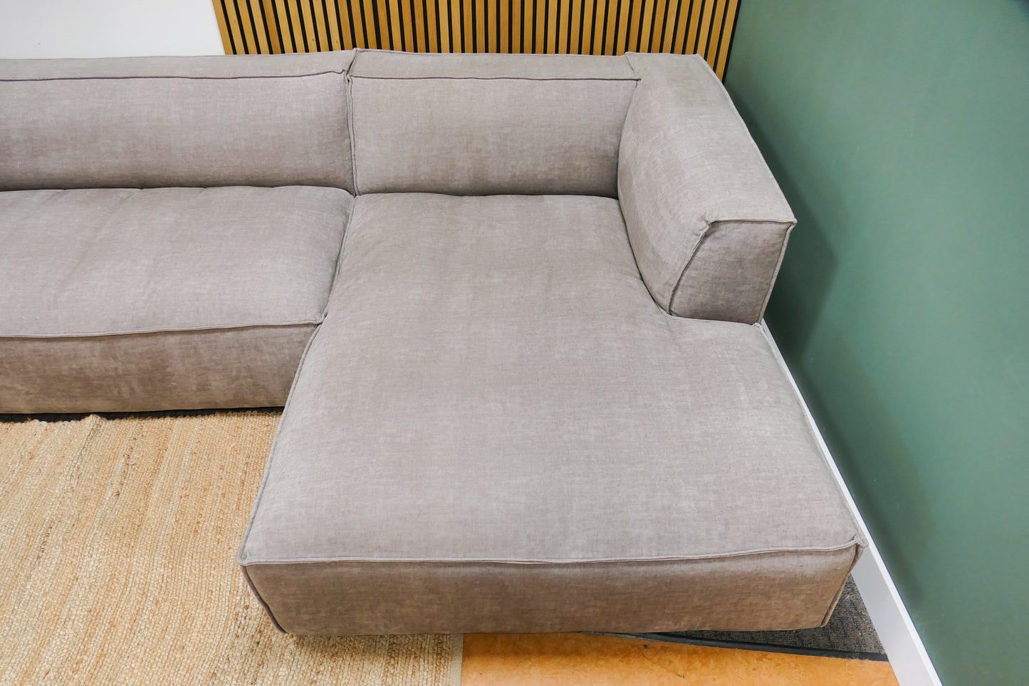 Refurbished Chaise Longue Zitmaxx Elektrisch Verstelbaar Greige