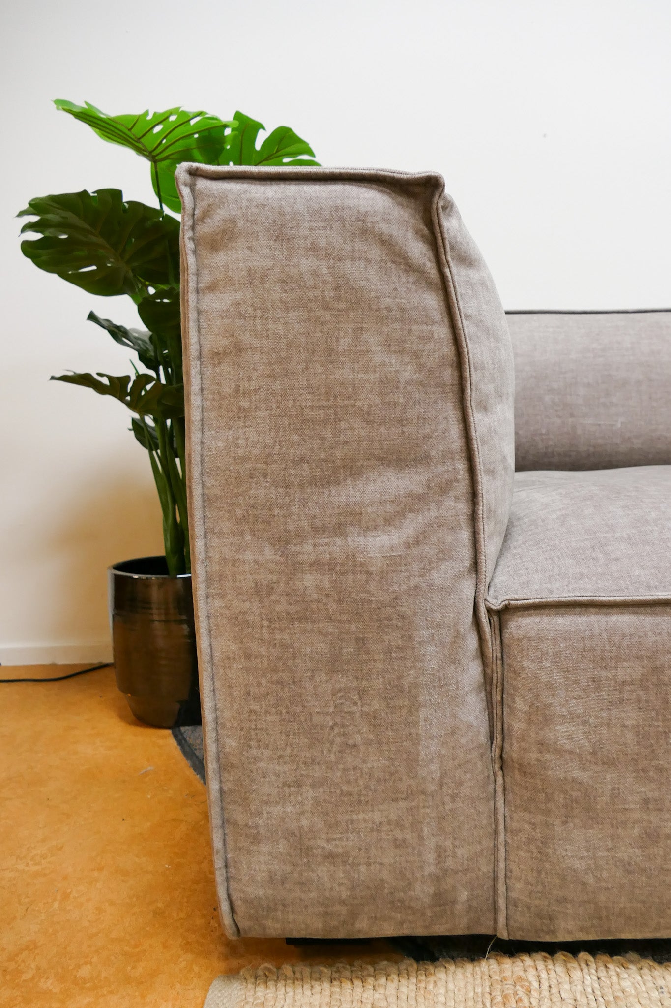 Refurbished Chaise Longue Zitmaxx Elektrisch Verstelbaar Greige