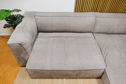 Refurbished Chaise Longue Zitmaxx Elektrisch Verstelbaar Greige