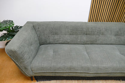 Refurbished Moderne Hoekbank groen