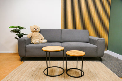 Refurbished 3 Zits Bank Xooon Alicante Antraciet