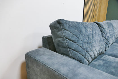 Refurbished Chaise Longue Turqouise Urban Sofa