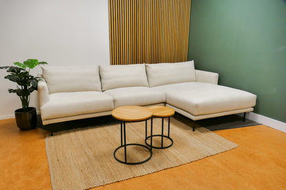 Refurbished Goossens Chaise Longue Beige