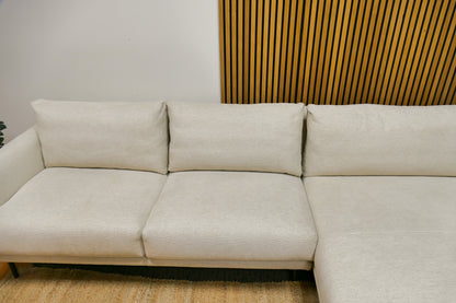 Refurbished Goossens Chaise Longue Beige