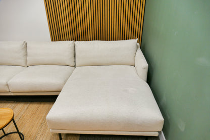 Refurbished Goossens Chaise Longue Beige