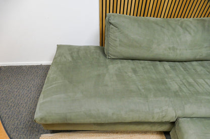 Refurbished Goossens Hoekbank Groen