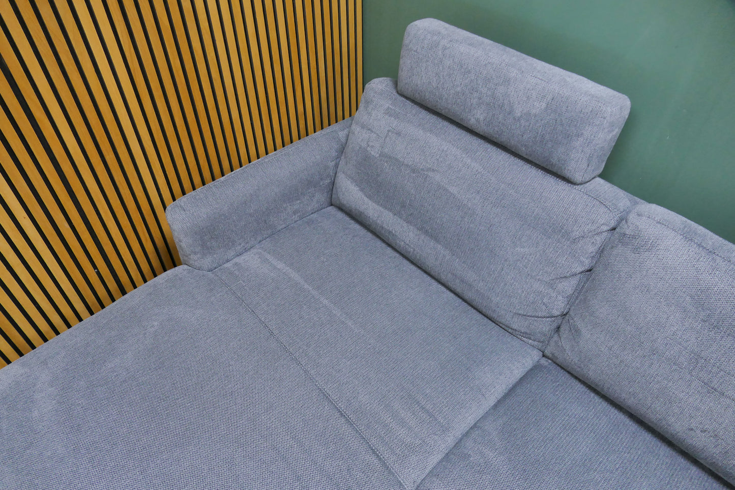 Refurbished Chaise Longue Pronto Donkergrijs