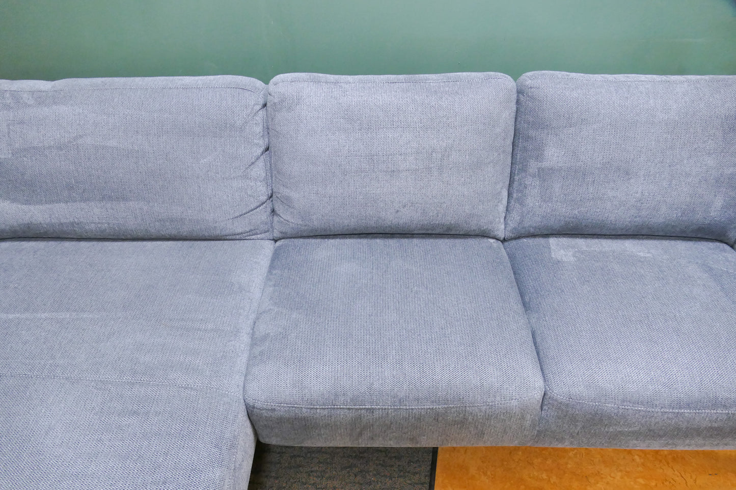 Refurbished Chaise Longue Pronto Donkergrijs