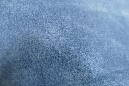 Refurbished Chaise Longue Blauw Velvet