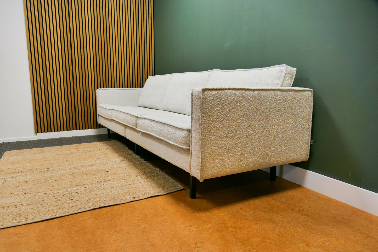 Refurbished 4 Zits BePureHome Bouclé Wit