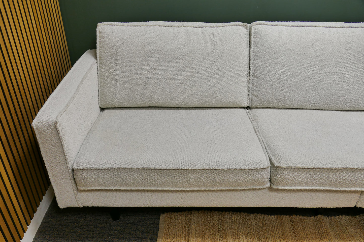 Refurbished 4 Zits BePureHome Bouclé Wit