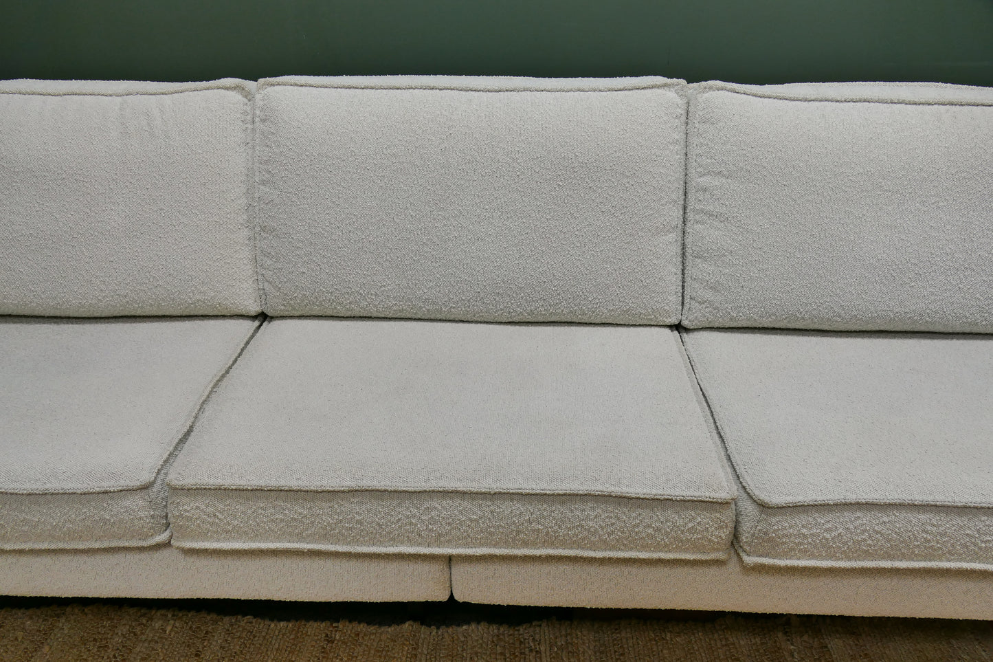 Refurbished 4 Zits BePureHome Bouclé Wit